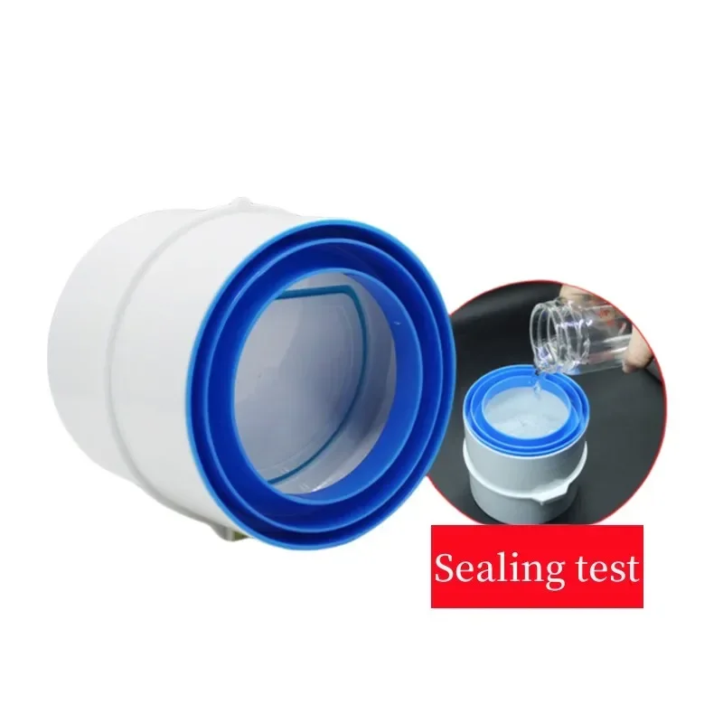 Commercial Kitchen Vent Hood - Pipe Exhaust Fan Check Valve Round