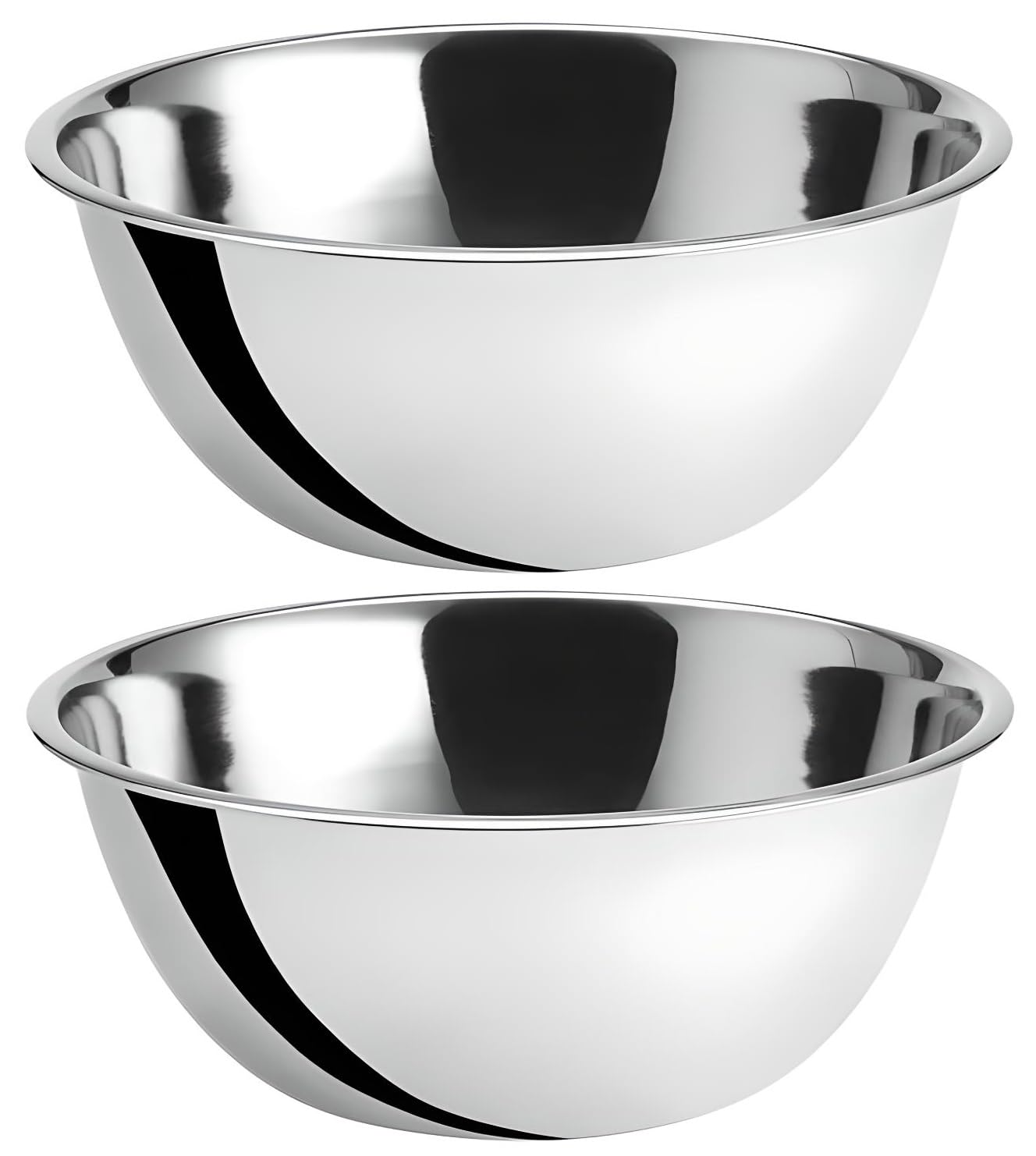 Commercial Kitchen Products - Stainless Steel Mixing Bowls 8 Quart