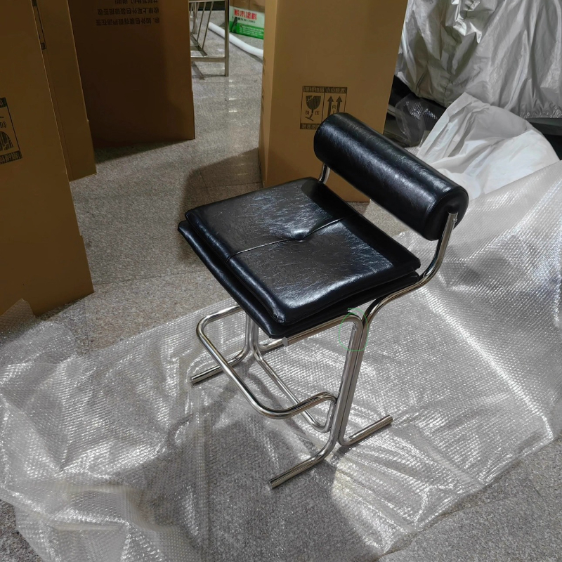 Commercial Kitchen Designer - Bauhaus Inspired Bar Stool Designer Stainless