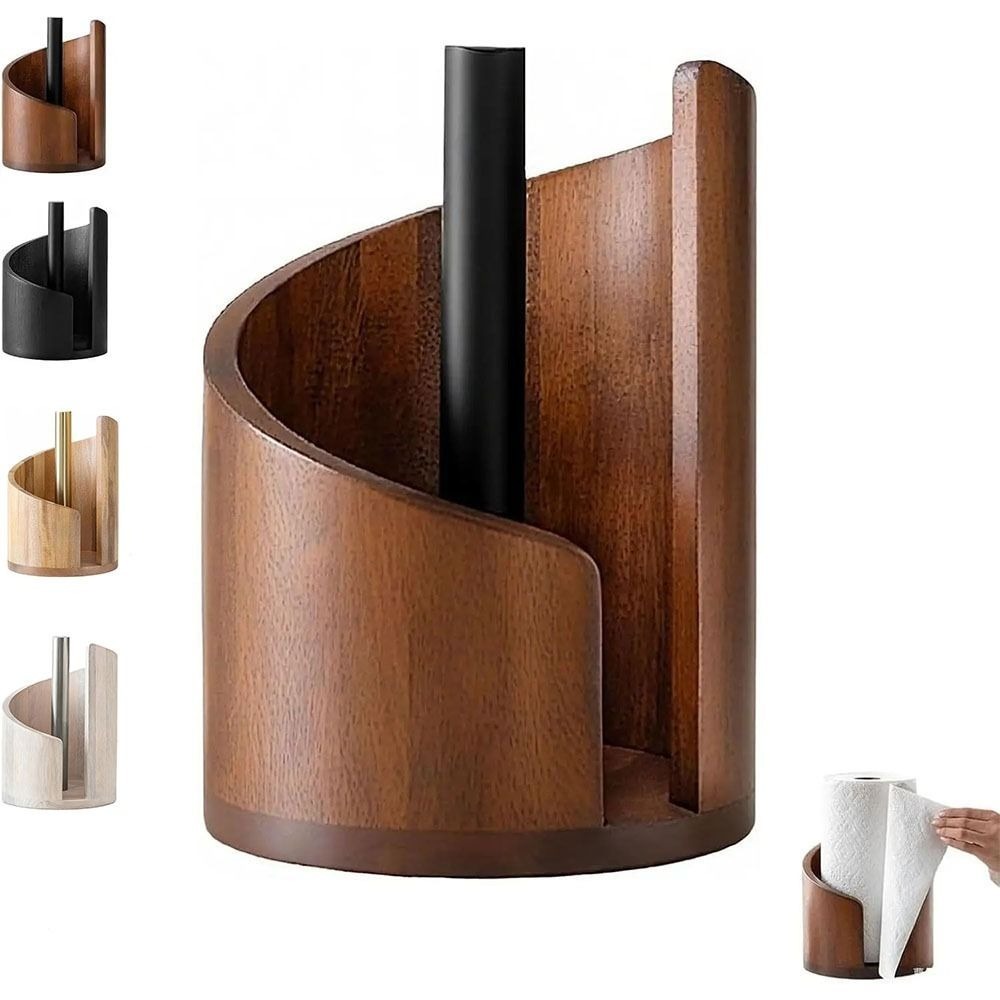 Commercial Kitchen Towels - Wooden Kitchen Paper Towel Holder Freestanding