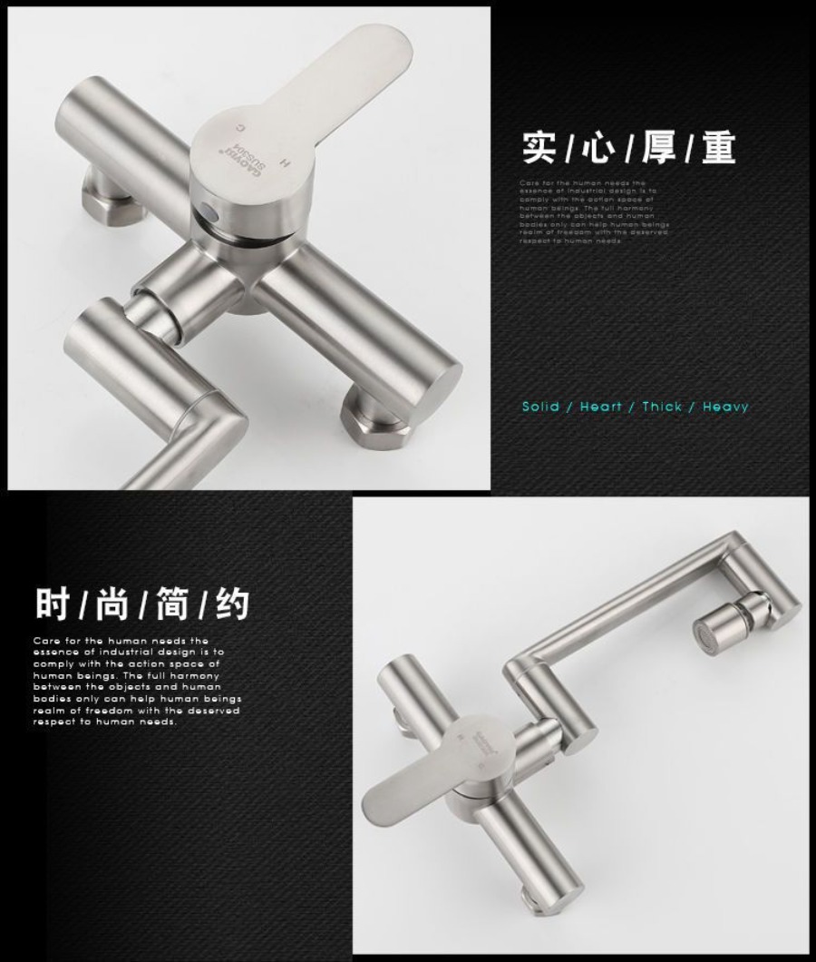 Stainless Steel Wall Mounted K - Commercial Kitchen Faucets のレビューと価格