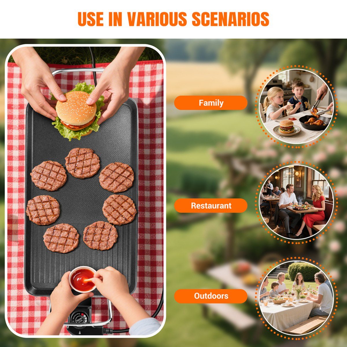 (ABHW) Table-Top Electric Tepp - Teppanyaki Grill Table のレビューと価格
