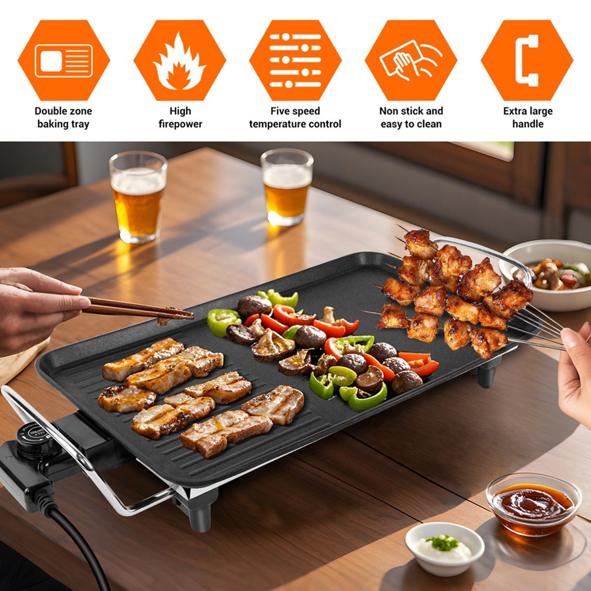 (ABHW) Table-Top Electric Tepp - Teppanyaki Grill Table のレビューと価格