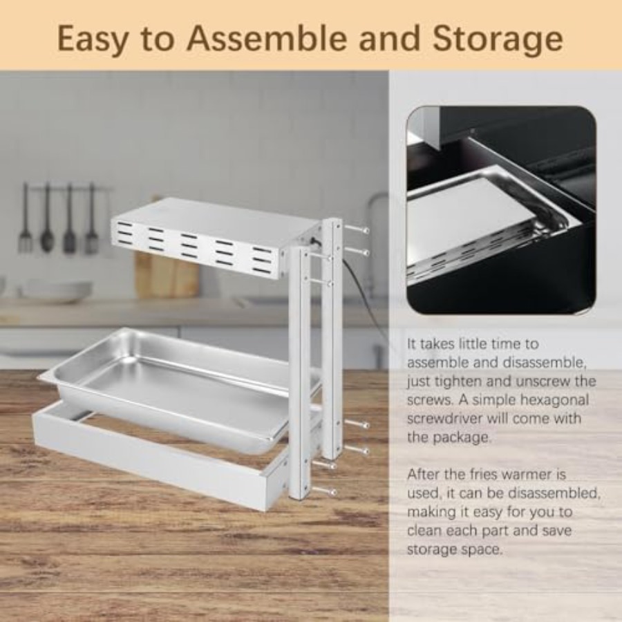 French Fry Warmer for Commerci - Commercial Kitchen のレビューと価格