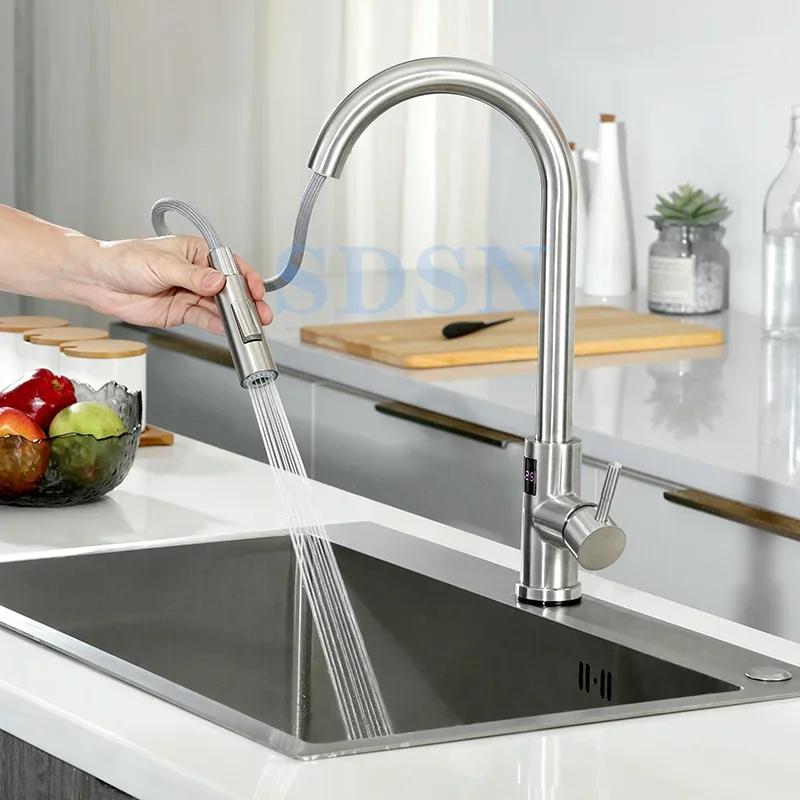 Digital Touch on Kitchen Fauce - Commercial Kitchen Faucets のレビューと価格