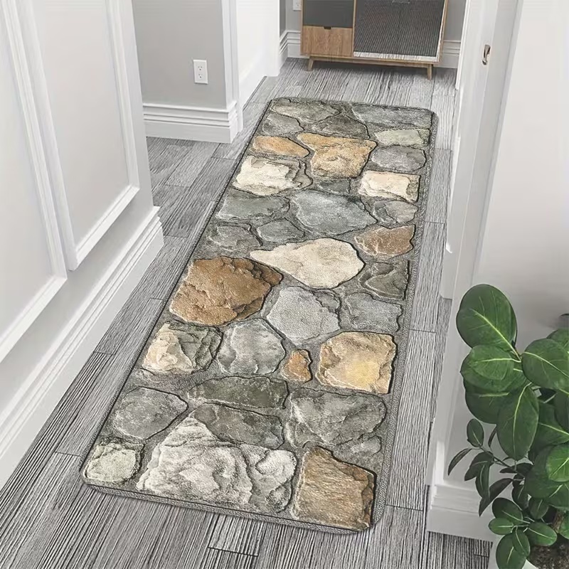 Modern Kitchen Runner Rug Ston - Commercial Kitchen Tile のレビューと価格
