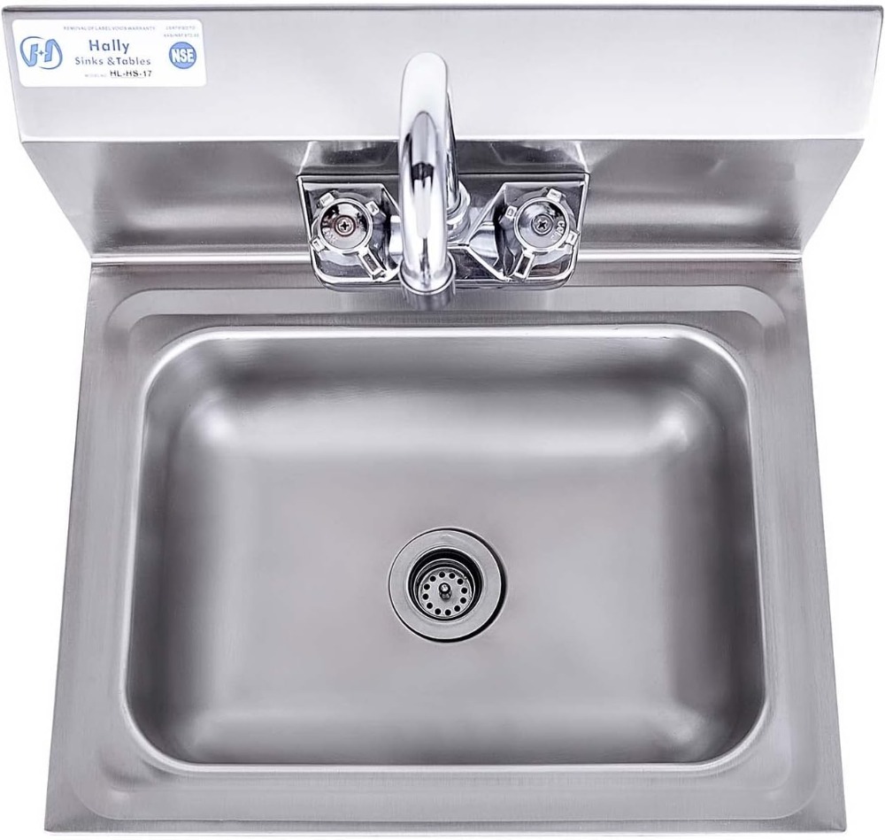 Commercial Wall Mount Hand Bas - Commercial Kitchen Faucets のレビューと価格
