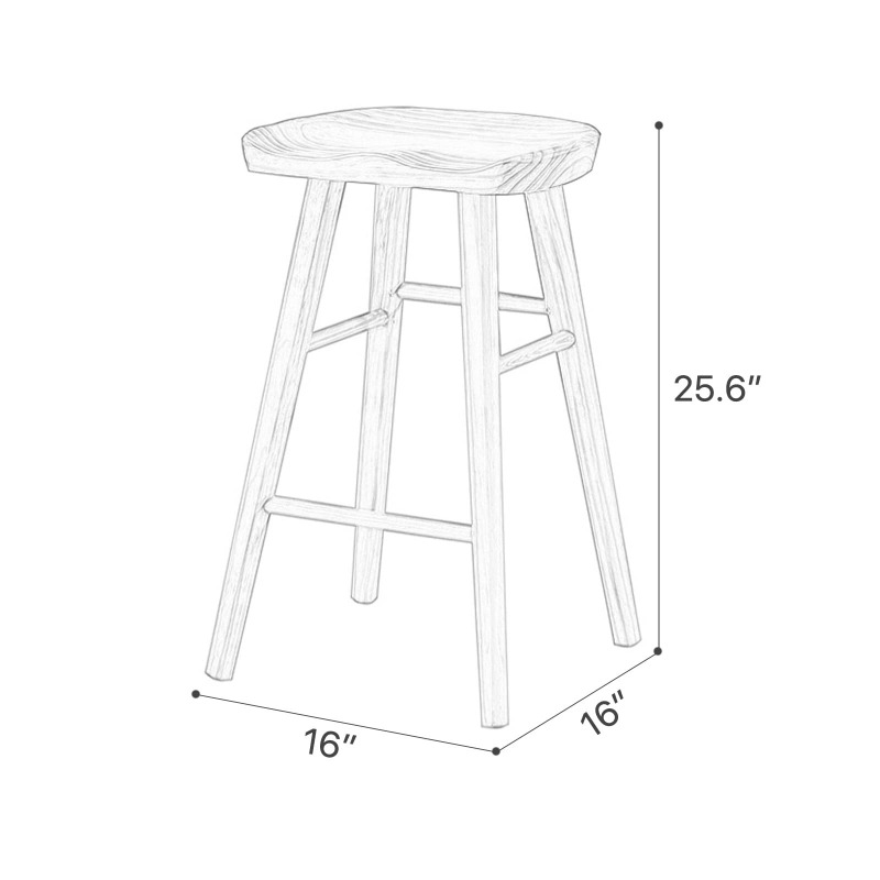 Japanese Retro Bar Stool Minim - Commercial Kitchen Designer のレビューと価格