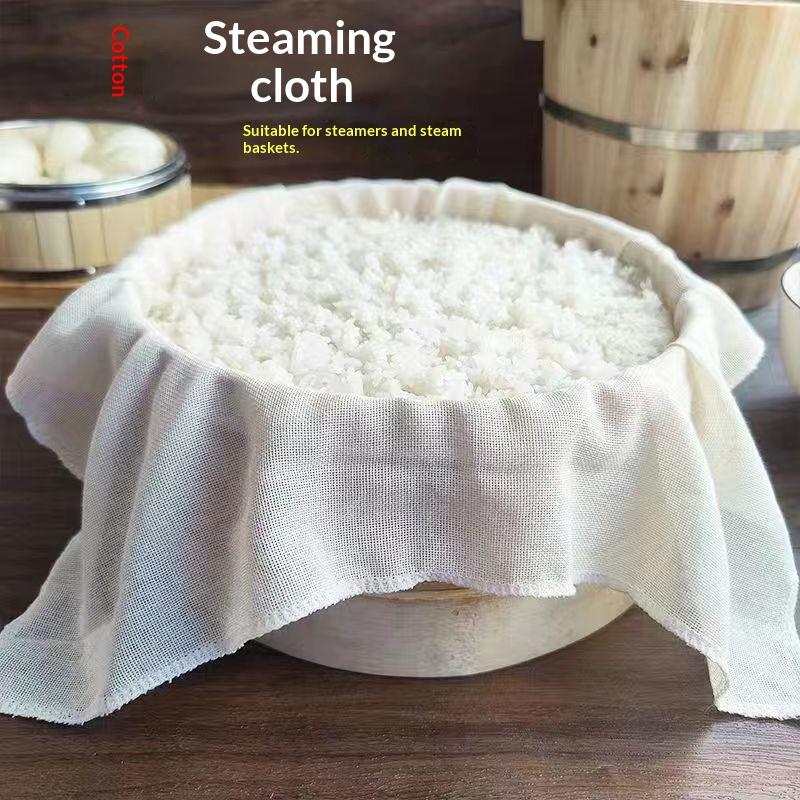 3Pcs Pure Round Cotton Steamer - Commercial Kitchen Towels のレビューと価格