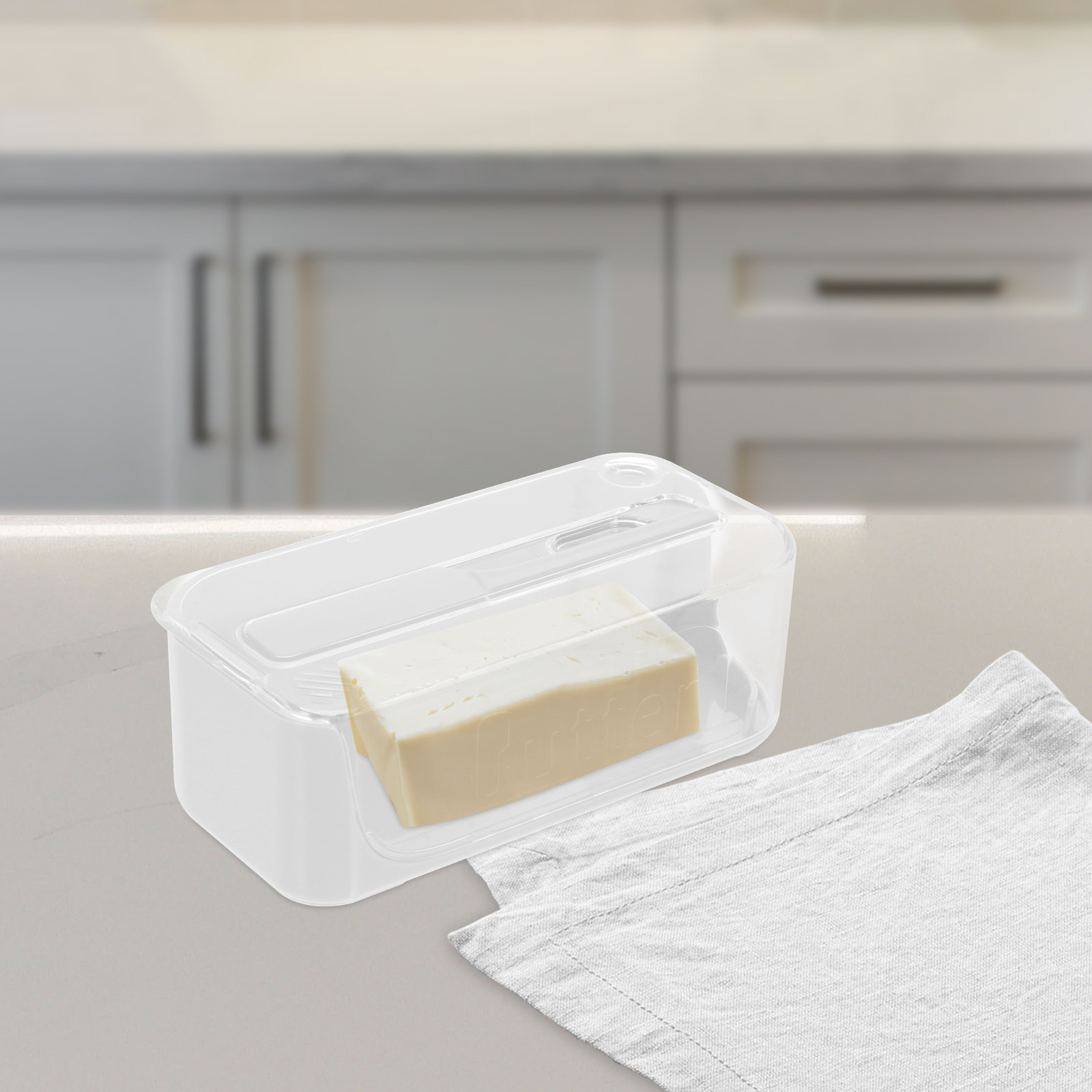 Butter Dish Lid Storage Box Re - Commercial Kitchen Designer のレビューと価格