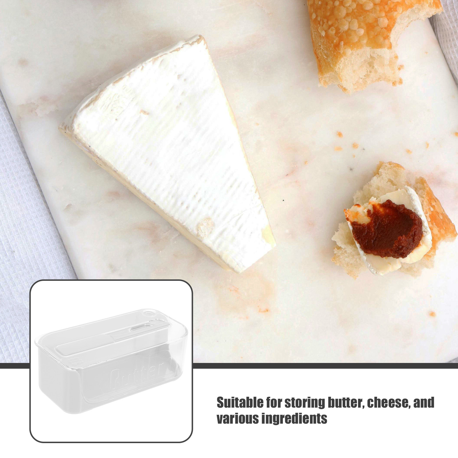 Butter Dish Lid Storage Box Re - Commercial Kitchen Designer のレビューと価格