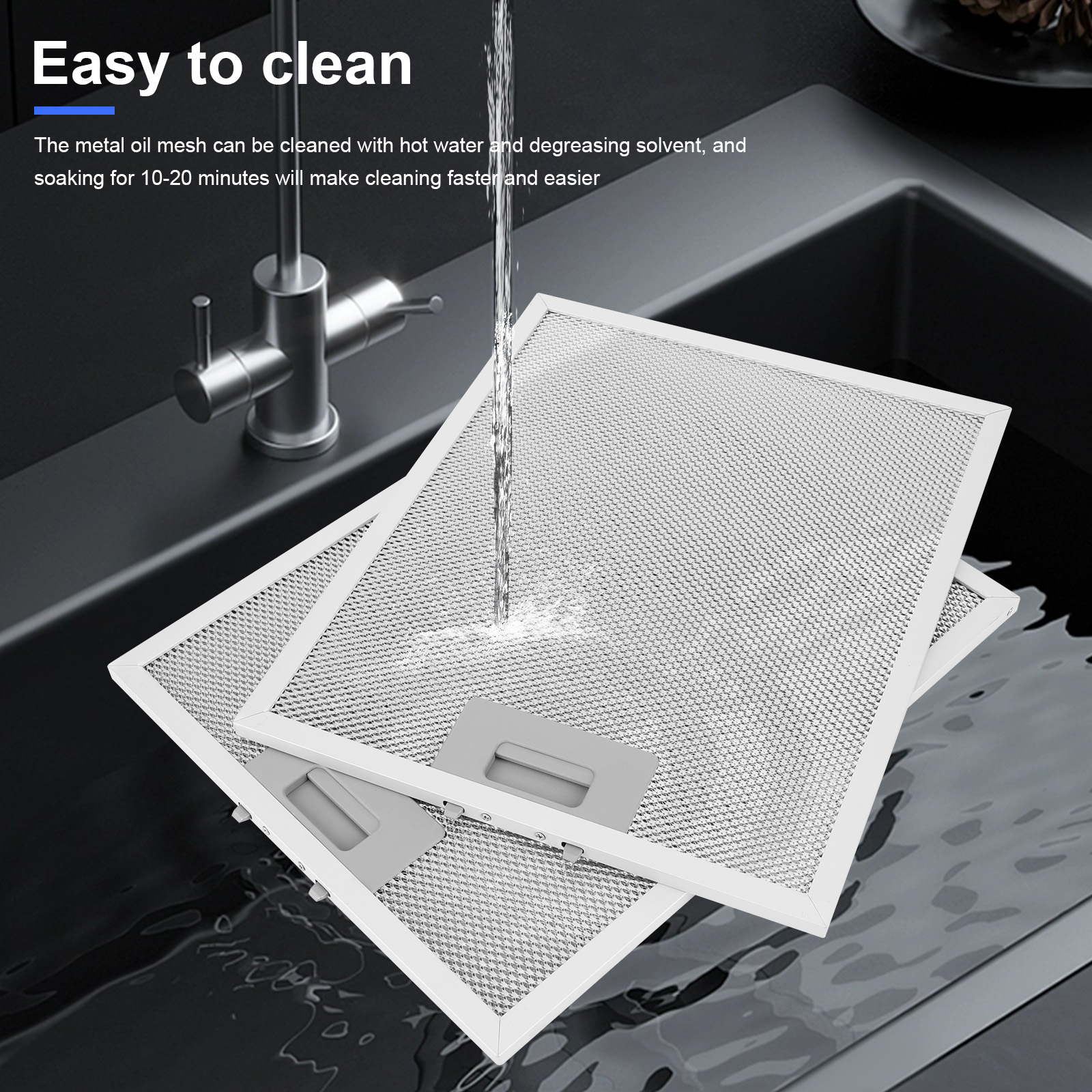 2x Range Hood Filter Replaceme - Commercial Kitchen Vent Hood のレビューと価格