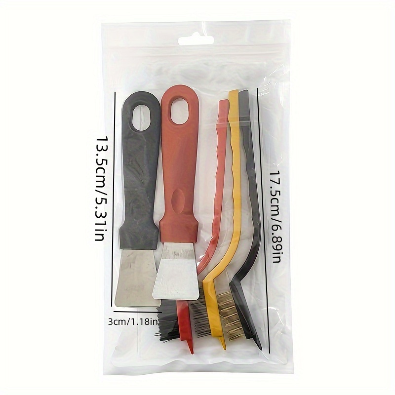 5-Piece Kitchen Cleaning Brush - Commercial Kitchen Vent Hood のレビューと価格
