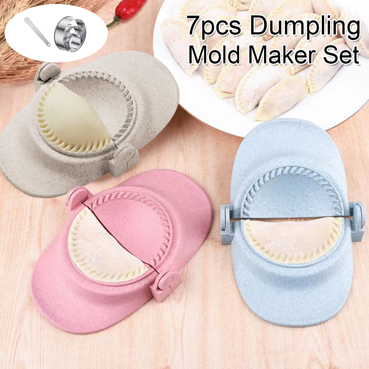 7Pcs Dumpling Maker Reusable D - Commercial Kitchen Products のレビューと価格