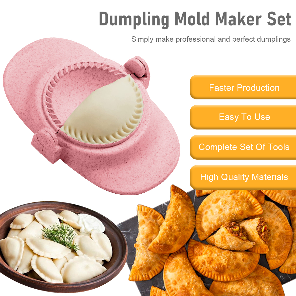 7Pcs Dumpling Maker Reusable D - Commercial Kitchen Products のレビューと価格