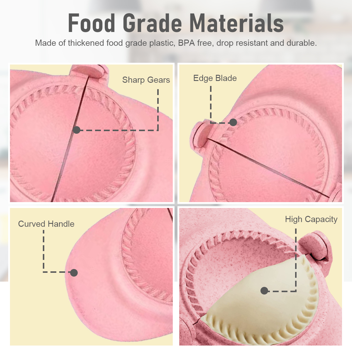 7Pcs Dumpling Maker Reusable D - Commercial Kitchen Products のレビューと価格