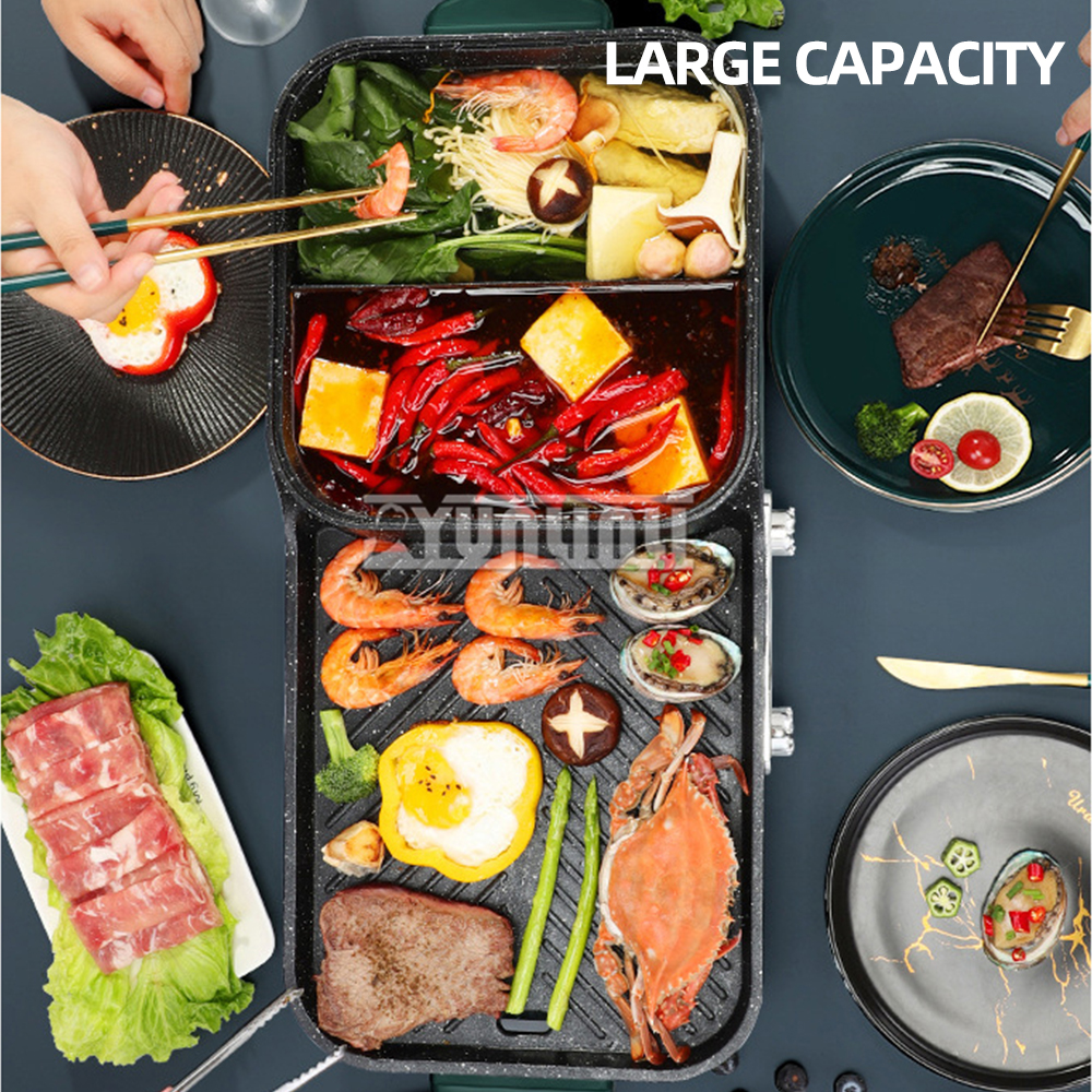 Barbecue Hot Pot Machine House - Teppanyaki Grill Table のレビューと価格