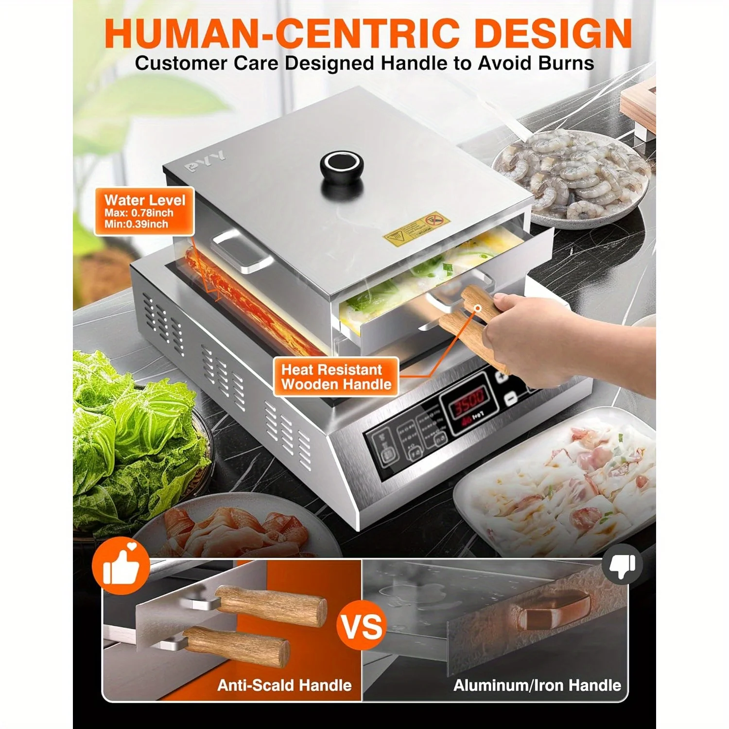 KEEHOME PYY Rice Noodle Roll S - Commercial Kitchen Boiler のレビューと価格