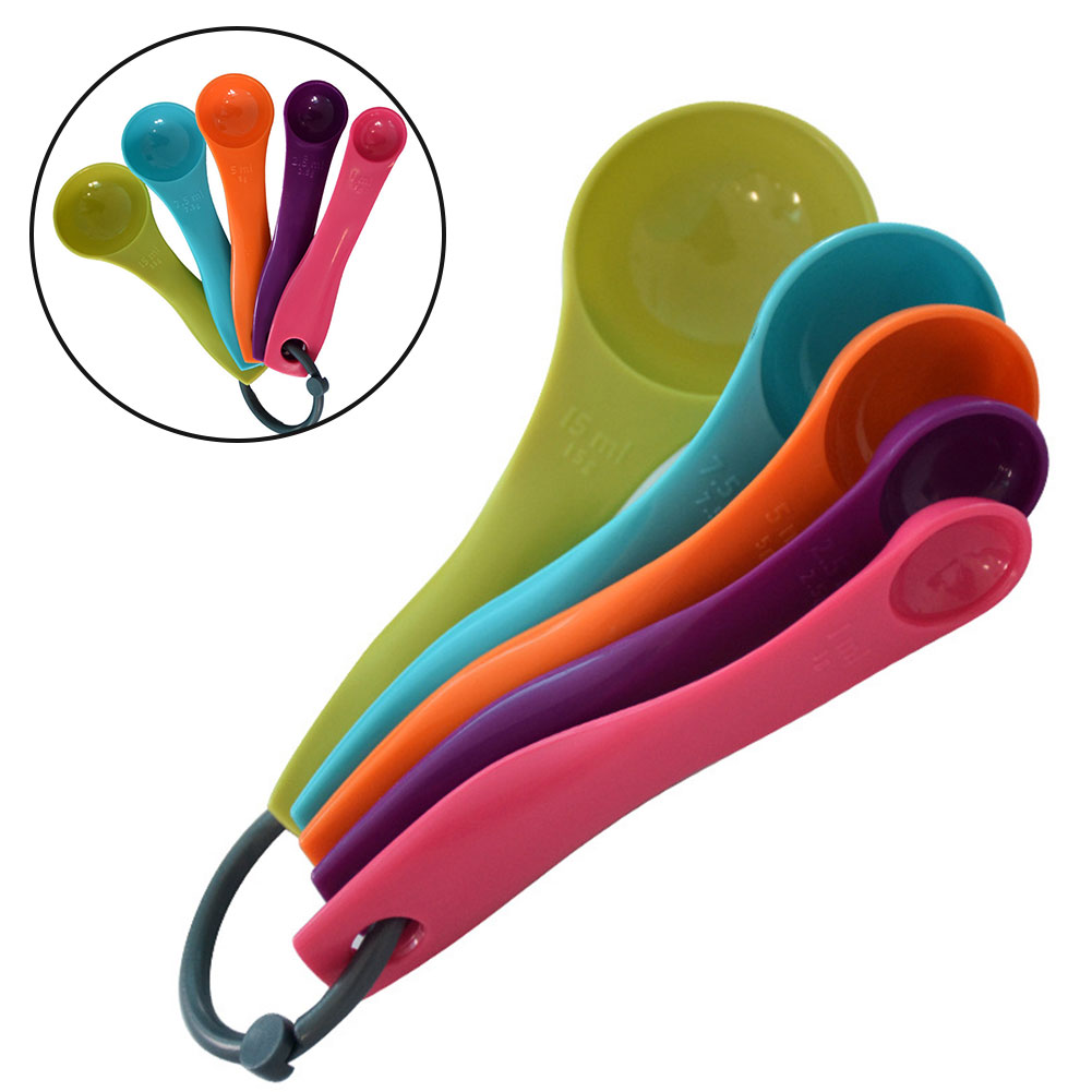 5-Piece Colorful Salt Oil Spoo - Commercial Kitchen Products のレビューと価格