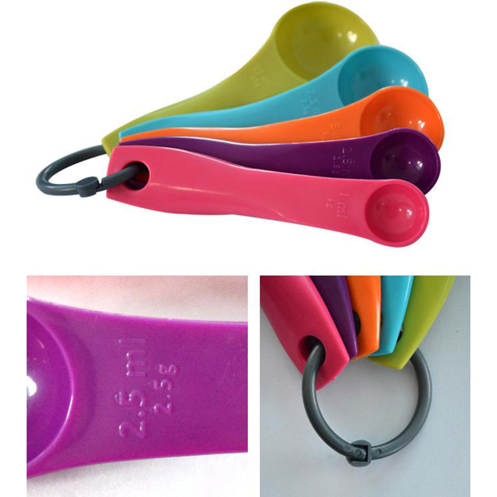 5-Piece Colorful Salt Oil Spoo - Commercial Kitchen Products のレビューと価格