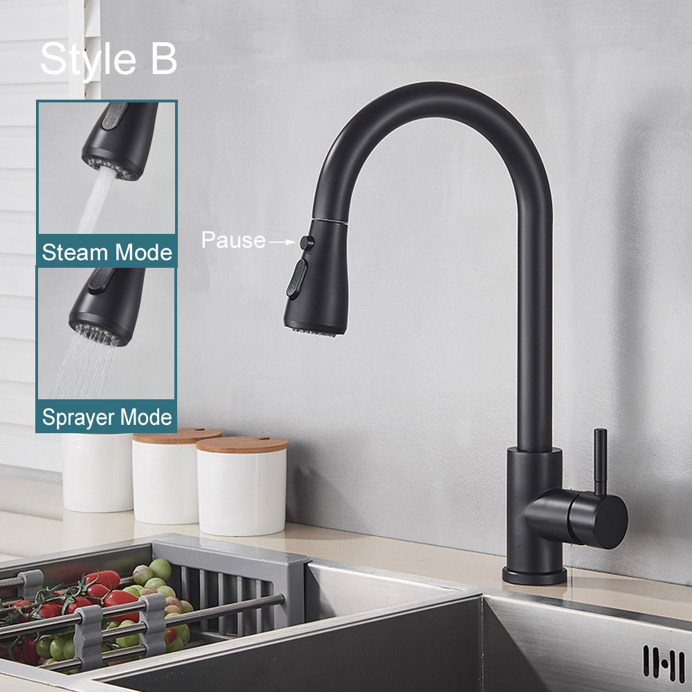 Black Kitchen Faucet Flexible  - Commercial Kitchen Faucets のレビューと価格