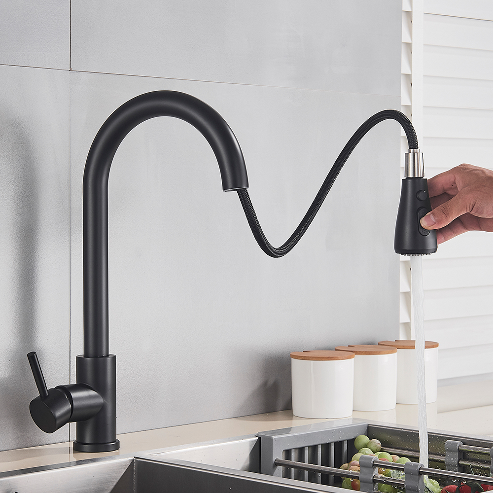 Black Kitchen Faucet Flexible  - Commercial Kitchen Faucets のレビューと価格
