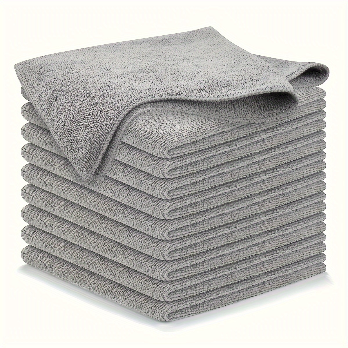 5-20Pcs Light Gray Microfiber  - Commercial Kitchen Towels のレビューと価格