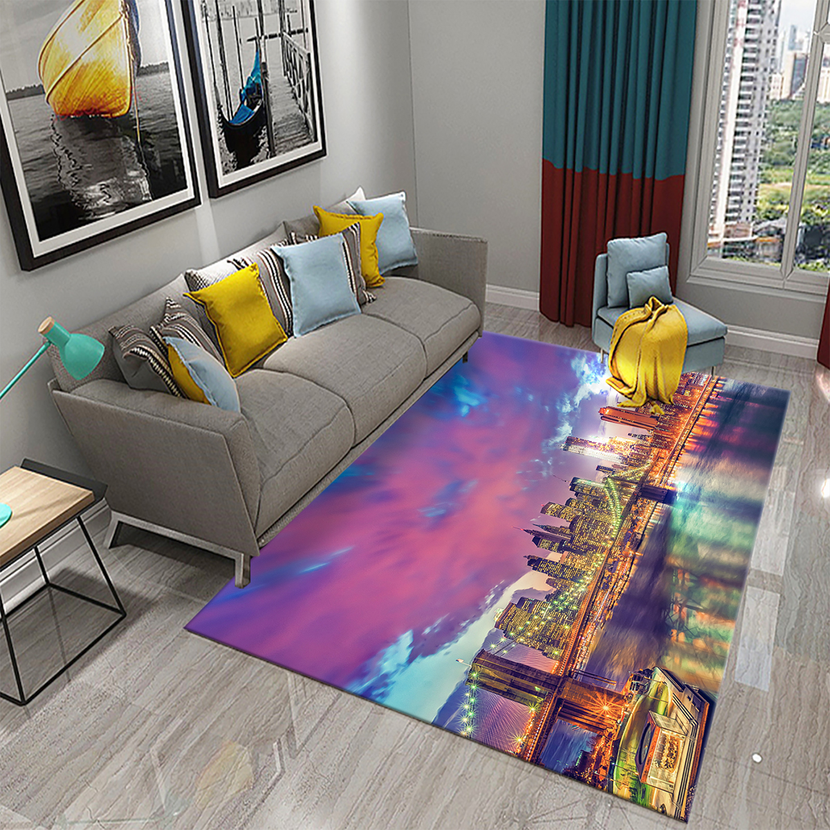 New York Street View Carpet fo - Commercial Kitchen York のレビューと価格