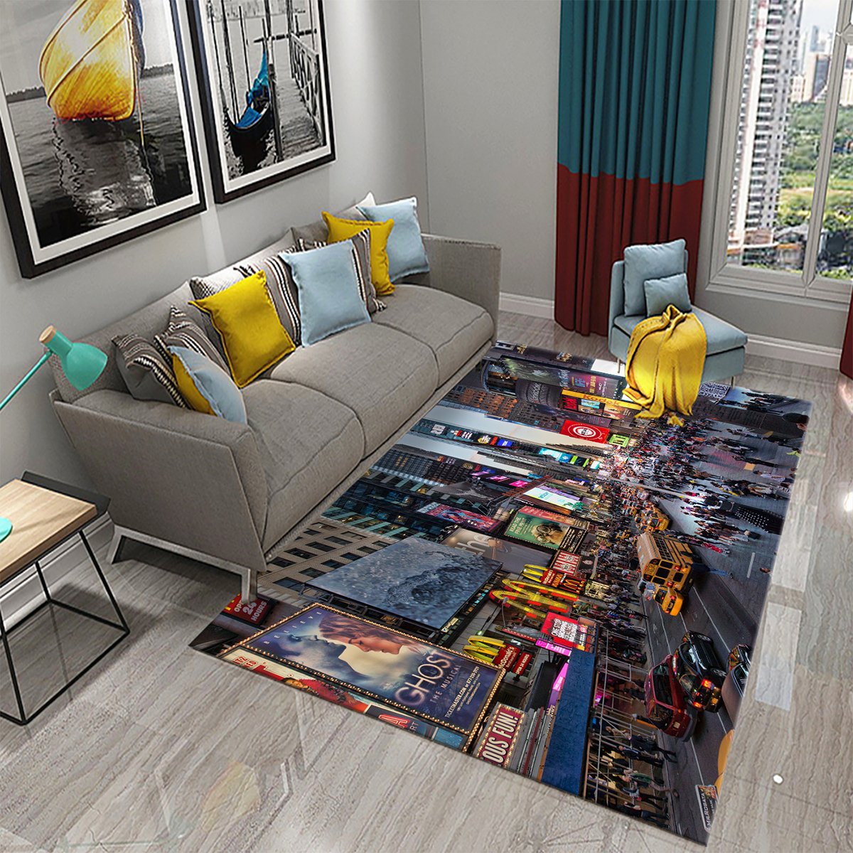 New York Street View Carpet fo - Commercial Kitchen York のレビューと価格