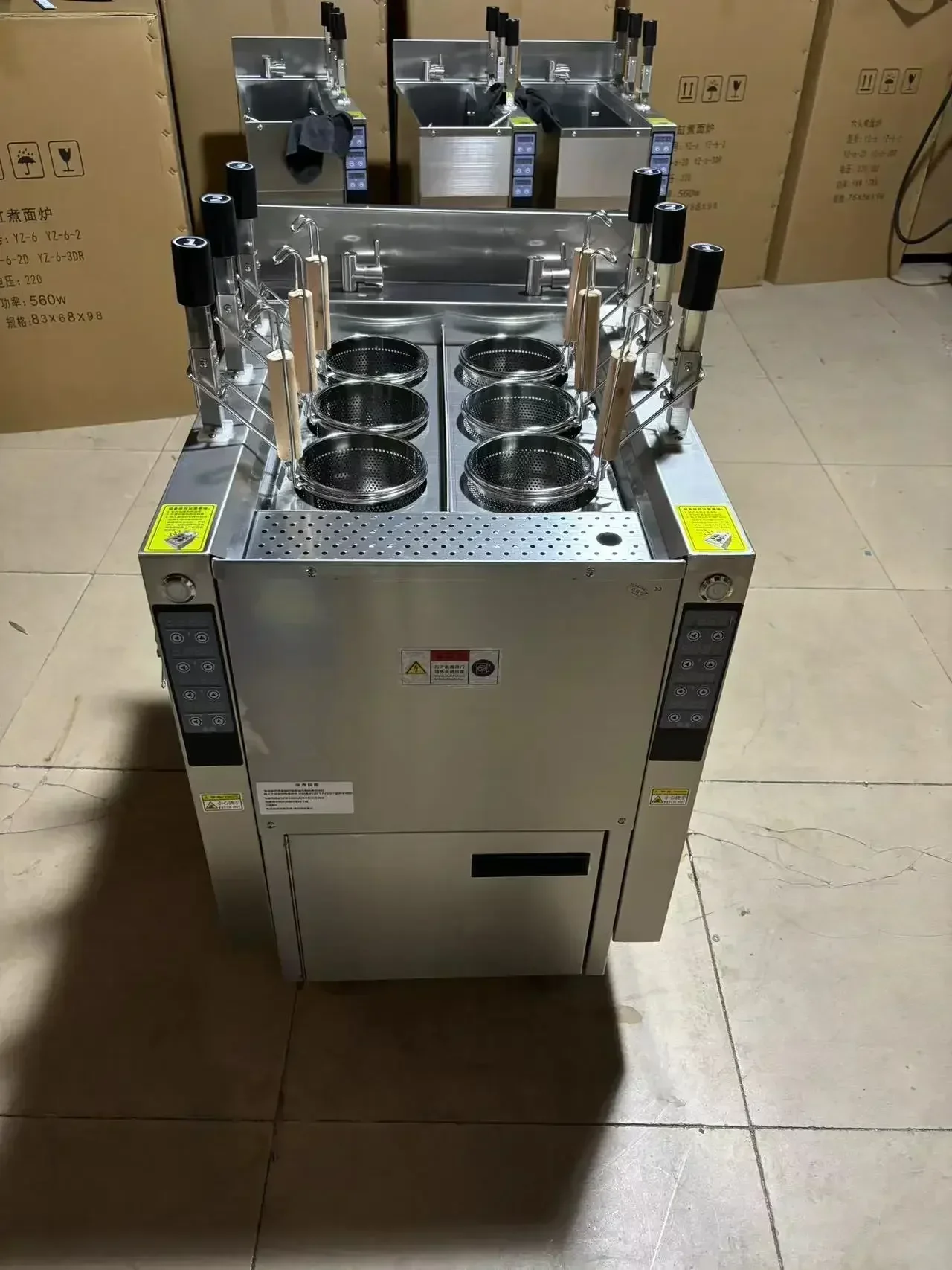 Auto-lift Pasta Cooker with 6  - Commercial Kitchen Boiler のレビューと価格