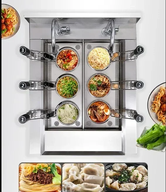 Auto-lift Pasta Cooker with 6  - Commercial Kitchen Boiler のレビューと価格