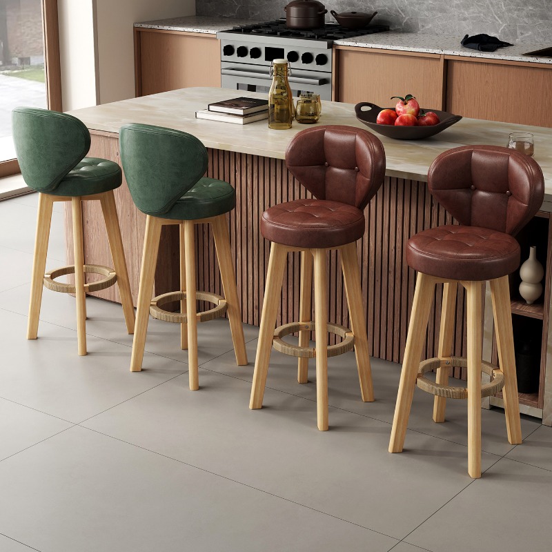 Wooden Legs Unique Bar Stools  - Commercial Kitchen Designer のレビューと価格