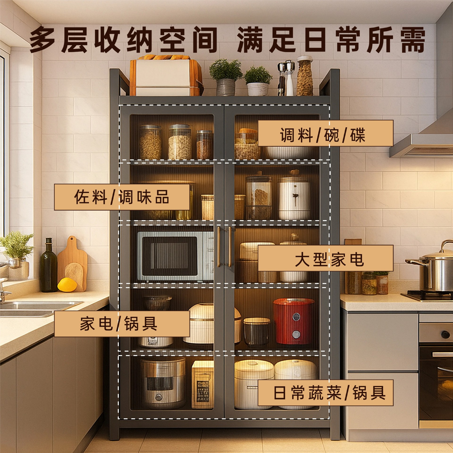 Kitchen multi-functional rack  - Commercial Kitchen Ceiling のレビューと価格