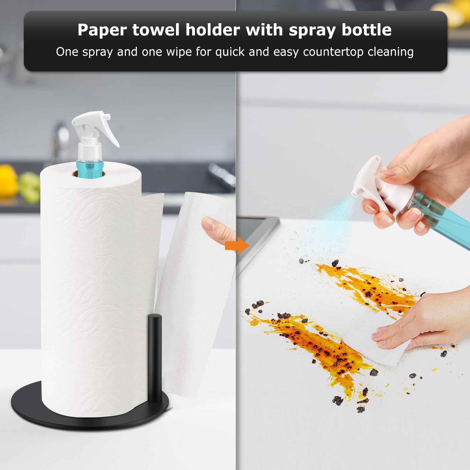 Paper Towel Holder with Spray  - Commercial Kitchen Towels のレビューと価格