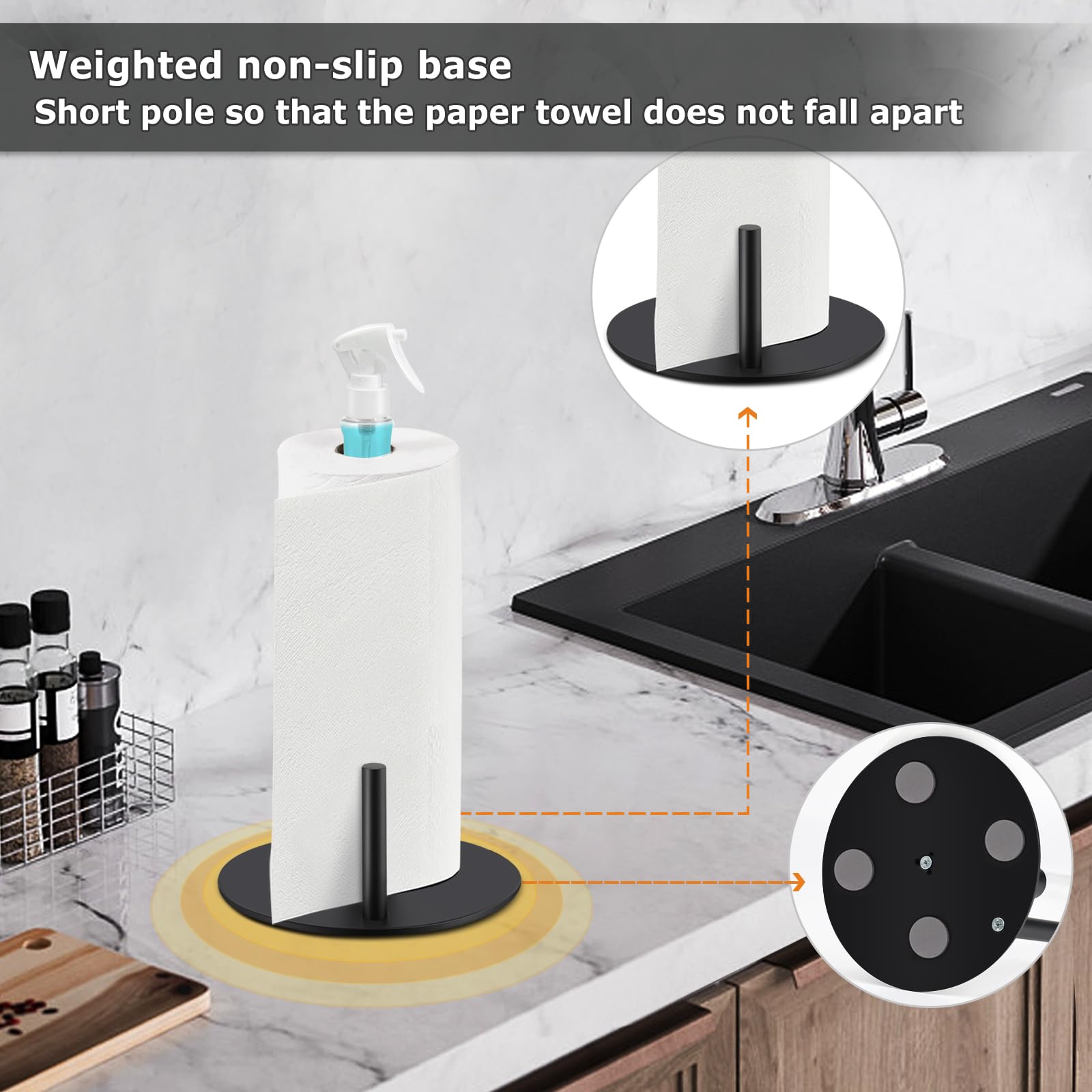 Paper Towel Holder with Spray  - Commercial Kitchen Towels のレビューと価格
