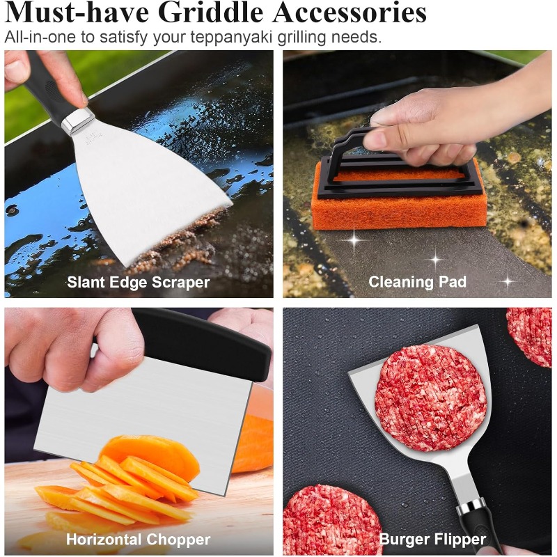 Griddle Accessories Kit,Profes - Teppanyaki Grill Table のレビューと価格
