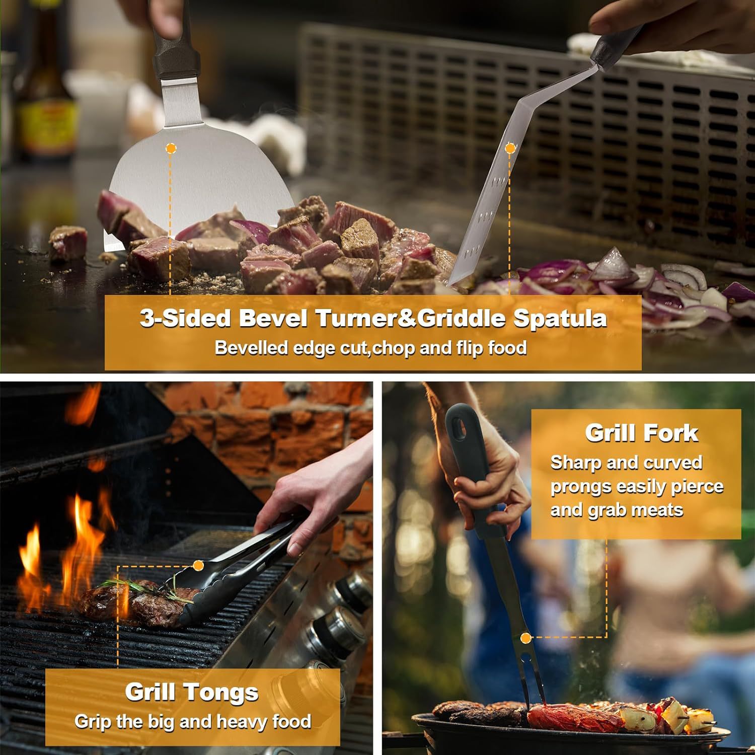 Griddle Accessories Kit,Profes - Teppanyaki Grill Table のレビューと価格