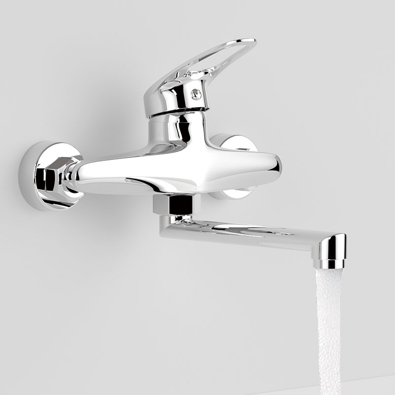 Kitchen Faucet Mixers Wall Mou - Commercial Kitchen Faucets のレビューと価格