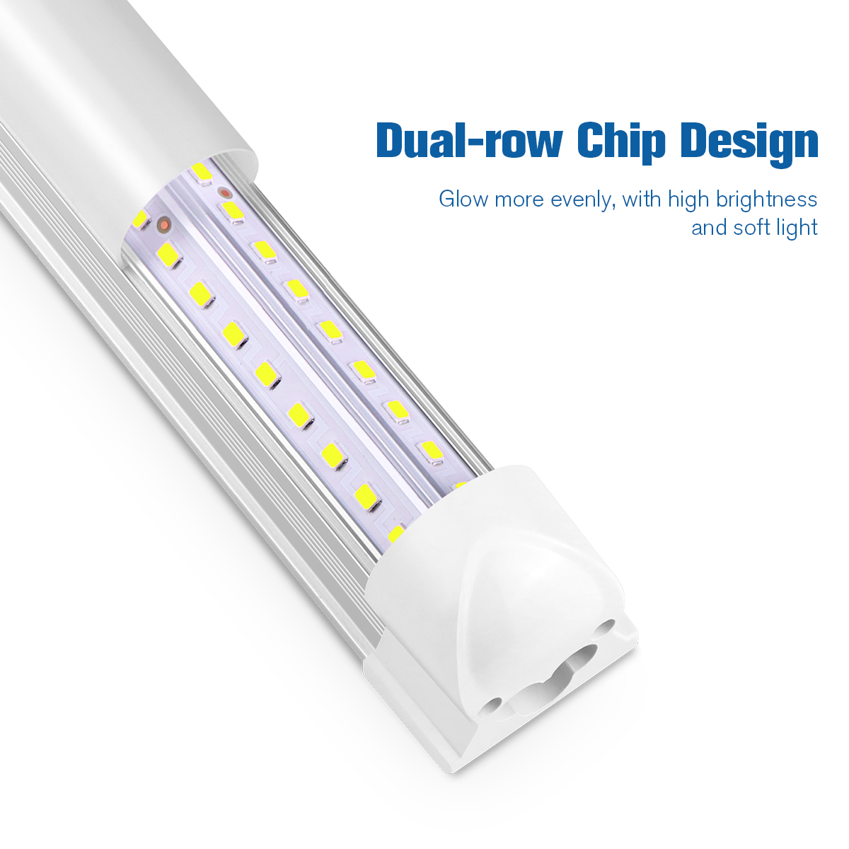 AC220V EU Plug T8 LED Tube Lig - Commercial Kitchen Ceiling のレビューと価格