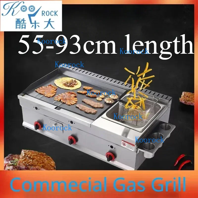 Commercial Gas Griddle & Fryer - Teppanyaki Grill Table のレビューと価格