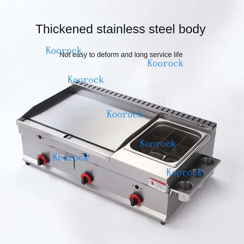 Commercial Gas Griddle & Fryer - Teppanyaki Grill Table のレビューと価格