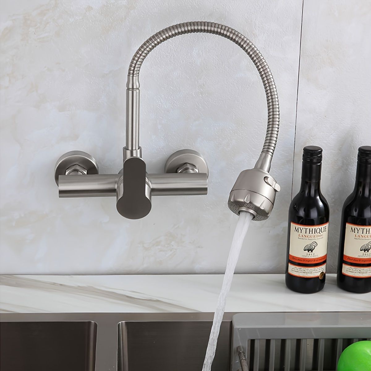 Wall-mounted kitchen faucet, s - Commercial Kitchen Faucets のレビューと価格