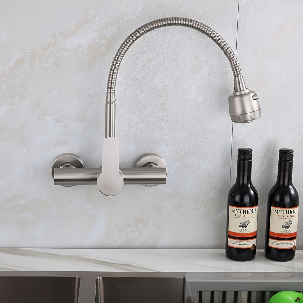 Wall-mounted kitchen faucet, s - Commercial Kitchen Faucets のレビューと価格
