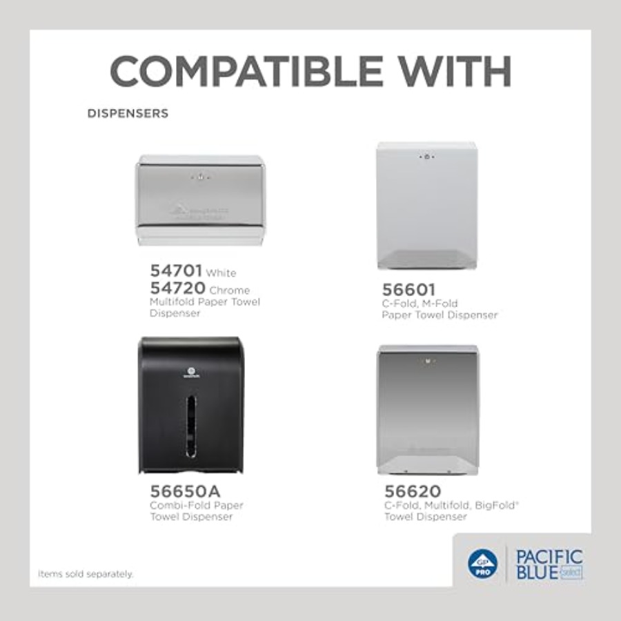 Pacific Blue Select Multifold  - Commercial Kitchen Towels のレビューと価格