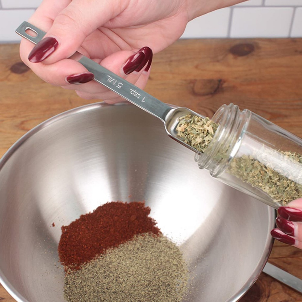 6Pcs Stainless Steel Measuring - Commercial Kitchen Products のレビューと価格