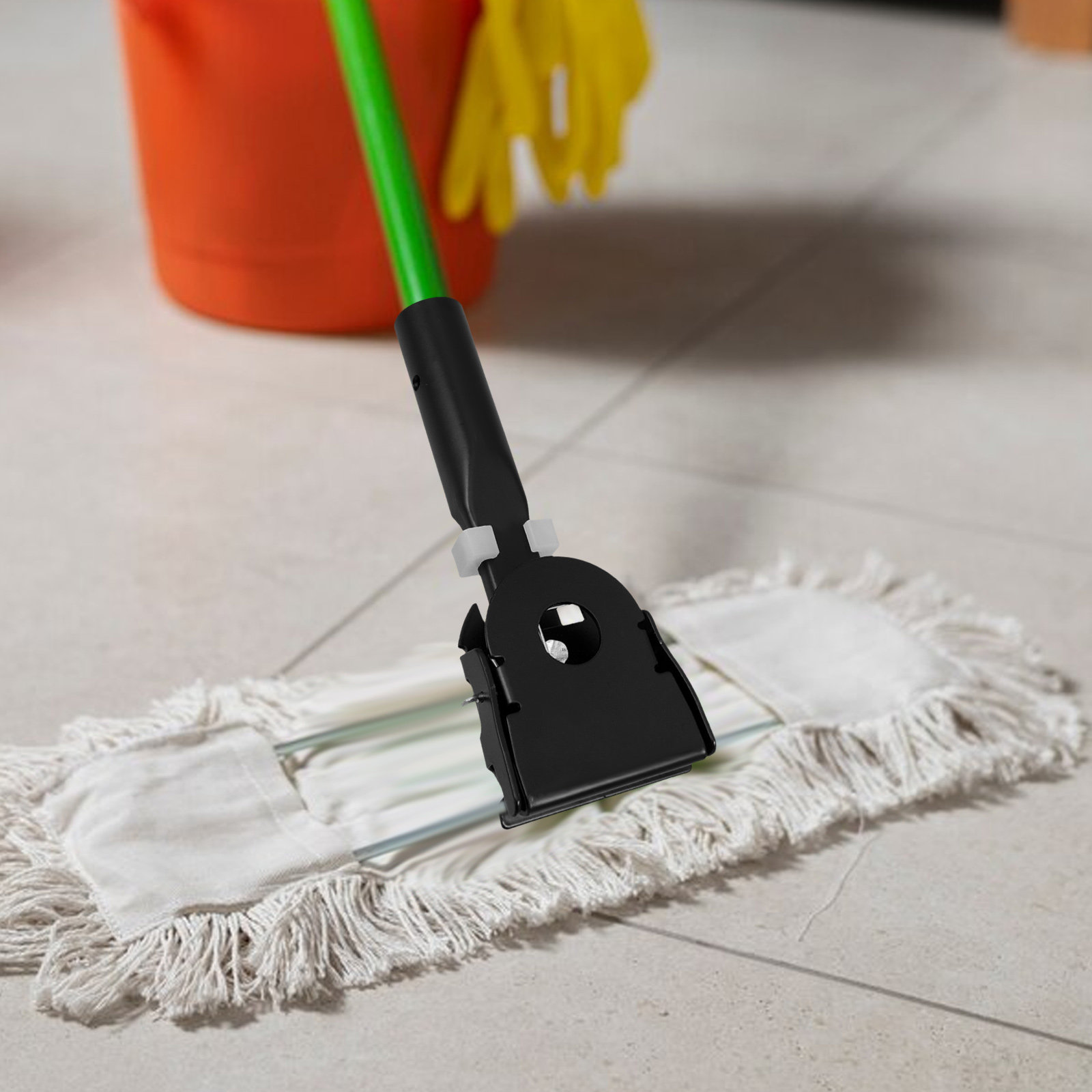 2Pcs Dust Mop Pusher Head Clam - Commercial Kitchen Tile のレビューと価格