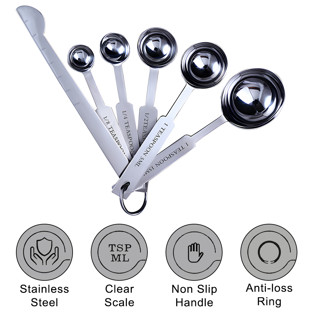 Stackable Measuring Cups and S - Commercial Kitchen Products のレビューと価格