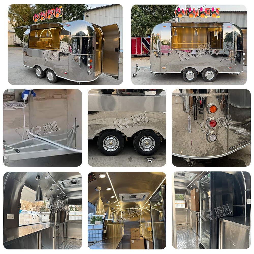 Commercial Mobile Food Trailer - Commercial Kitchen Windows のレビューと価格