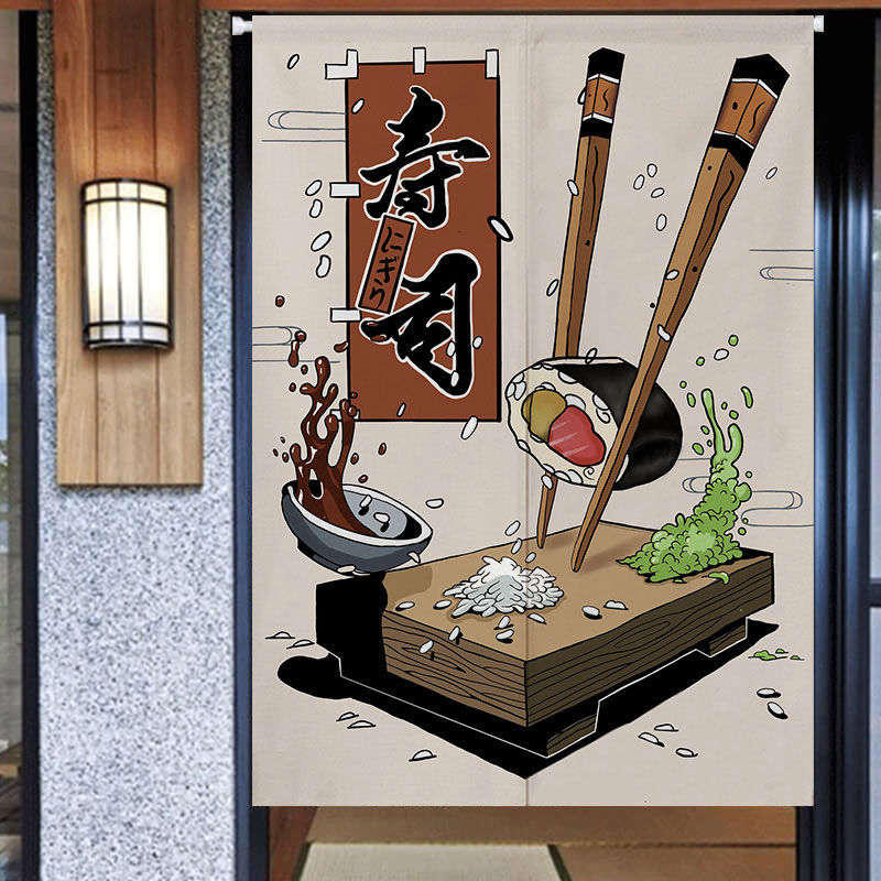 Japanese Sushi Door Half Curta - Commercial Kitchen Ceiling のレビューと価格